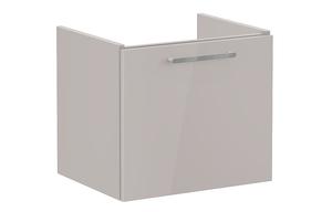 VitrA Root Flat 60cm 1 Drawer Washbasin Unit - Bright Sahara Beige